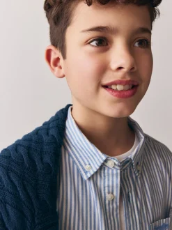 À rayures - Chemise Oxford Superdry