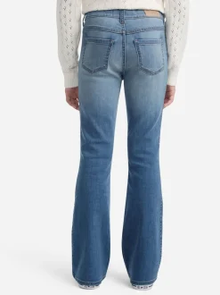 Abercrombie & Fitch Jean évasé taille haute