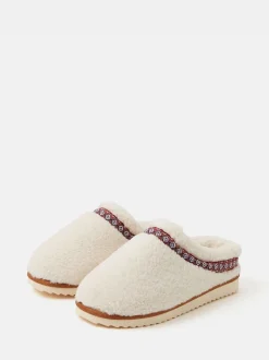 Accessorize chaussons mules en peau de mouton