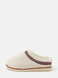 Accessorize chaussons mules en peau de mouton