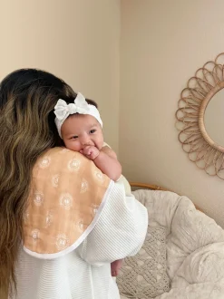 Aden + Anais 100{Mousseline de coton (0}%) pour éviter les brûlures d'estomac BIBS 2 (1) Paquet