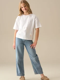 Angel & Rocket Jeans Mollie Coupe ballon Denim