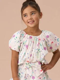 Angel & Rocket Perla Puff Ball 100 {} % coton chemisiers