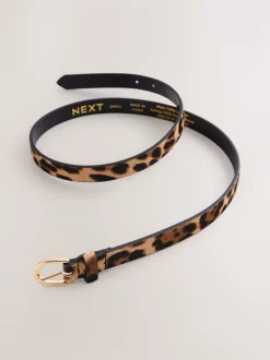 animal - Ceinture skinny en cuir