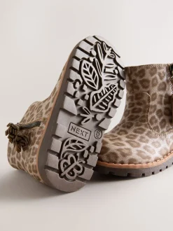 Animal Chatoiement - Bottines Chelsea zippées à glands