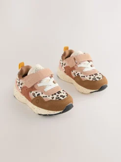 Animal neutre - Baskets à lacets élastiques à fermeture tactile