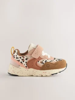 Animal neutre - Baskets à lacets élastiques à fermeture tactile