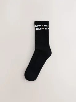 Animal rayé - Chaussettes de sport à semelles coussinées 3 Pack avec soutien de la voûte plantaire