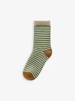 Animaux safari - Chaussettes en coton éponge riche 5 Lot