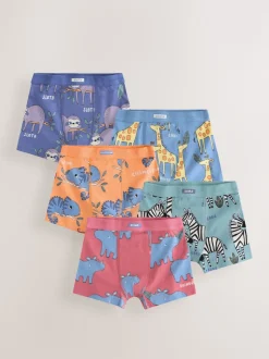 Animaux safari - Maillot de bain à ceinture souple 5 Pack (1.5-16ans)