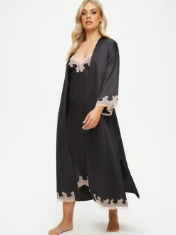 Ann Summers Satin Sorella Maxi Robe Dressing Gown