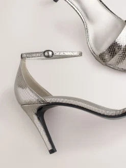 Anthracite - Sandales Forever Comfort® à talons et brides