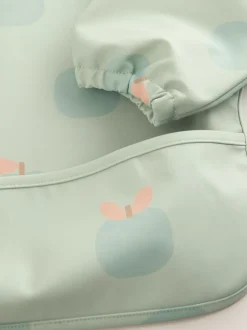 Apple - Bavoir à manches de sevrage et d’alimentation