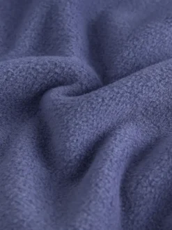 Apres bleu - Pull en polaire à demi-fermeture éclair