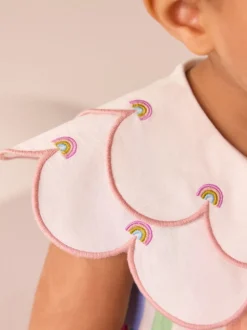 Arc-en-ciel - Robe d’été à col (3mois à7ans)