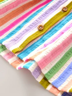 Arc-en-ciel - Robe d’été à col (3mois à7ans)