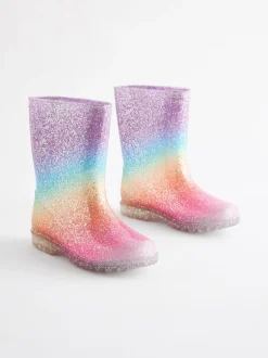 Arc-en-ciel - Wellies Glitter