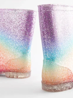 Arc-en-ciel - Wellies Glitter