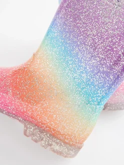 Arc-en-ciel - Wellies Glitter