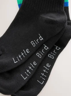 Arc-en-ciel lumineux - Lot de 3 paires de chaussettes à tube Little Bird de Jools Oliver rayées