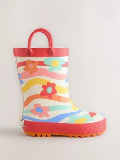 Arc-en-ciel multicolore - Gérer Wellies