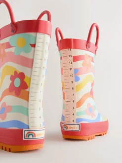 Arc-en-ciel multicolore - Gérer Wellies