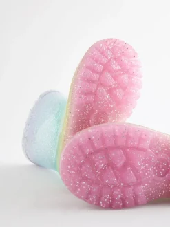 Arc-en-ciel multicolore - Wellies Glitter