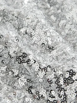 Argent - Veste à sequins