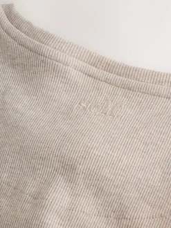 Avoine - soi-même. Pyjama côtelé boutonné