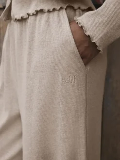 Avoine - soi-même. Pyjama côtelé boutonné