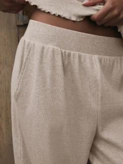 Avoine - soi-même. Pyjama côtelé boutonné