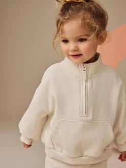 Avoine - Sweat-shirt à col zippé (3mois-7ans)