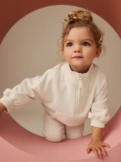 Avoine - Sweat-shirt à col zippé (3mois-7ans)