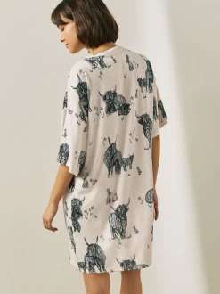 Avoine Hamish The Highland Cow - Chemise de nuit douillette