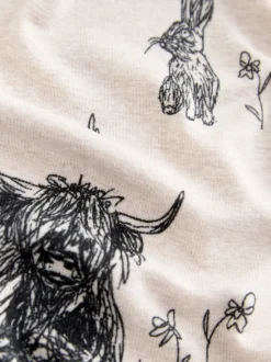 Avoine Hamish The Highland Cow - Chemise de nuit douillette