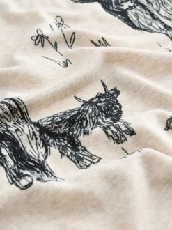 Avoine Hamish The Highland Cow - Ensemble pyjama court confortable
