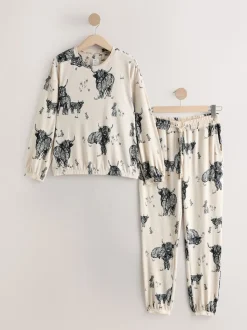 Avoine Hamish The Highland Cow - Pyjama confortable à manches longues