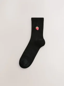Baies - Chaussettes à motif brodé 4 Pack