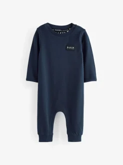 Baker by Ted Baker Bleu 100% Romper et Chapeaux réversibles en coton