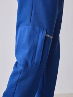 Baker by Ted Baker Ensemble Sweat-shirt et Joggings oversize bleu cobalt
