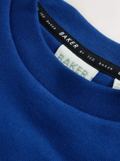 Baker by Ted Baker Ensemble Sweat-shirt et Joggings oversize bleu cobalt