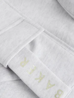 Baker by Ted Baker Ensemble 2 Pieces gris chiné Graphique Sweat-shirt à capuche & Joggings Cargos