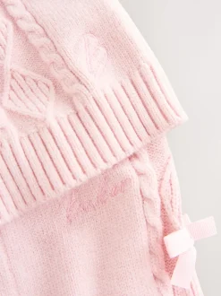 Baker by Ted Baker Ensemble 2 pièces de cardigan et leggings en maille à nœud