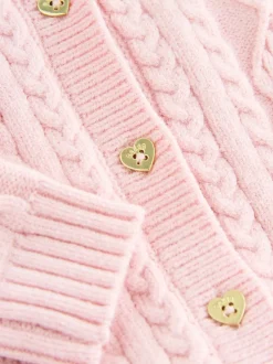 Baker by Ted Baker Ensemble 2 pièces de cardigan et leggings en maille à nœud