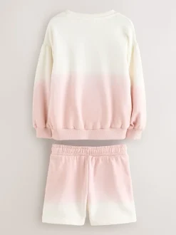 Baker by Ted Baker ensemble 2 pièces Sweat-shirt et short rose/lilas