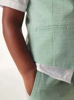 Baker by Ted Baker Ensemble gilet et shorts vert