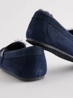 Baker by Ted Baker Garçons Chaussons mocassins marine