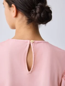 Baker by Ted Baker Rose 2 Pieces avec haut en maille à Sequins et jupe à volants