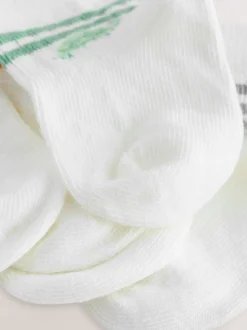 Bande blanche - Lot de 5 chaussettes pour bébé (0mois-2ans)