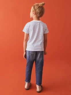 Bande blanche - T-shirt (3-16ans)